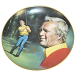 Arnold Palmer Signed 1983 Athlete of the Decade Golfing Greats Plate JSA #F68049