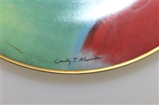Arnold Palmer Signed 1983 'Athlete of the Decade' Golfing Greats Plate JSA #F68049