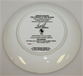 Arnold Palmer Signed 1983 'Athlete of the Decade' Golfing Greats Plate JSA #F68049