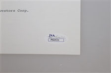 Arnold Palmer Signed 1992 Letter with Walter Hagen Story Content JSA #P66431