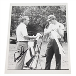 Arnold Palmer Signed Black and White 8x10 Photo JSA ALOA