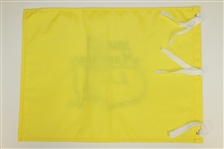 Gary Player Signed 2014 Masters Embroidered Flag JSA ALOA
