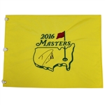 Danny Willett Signed 2016 Masters Embroidered Flag JSA ALOA