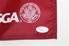 Rory McIlroy Signed 2011 US Open at Congressional Red Screen Flag JSA #U87643