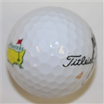Rickie Fowler Signed Masters Logo Golf Ball JSA ALOA