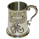 Augusta National Golf Club Pewter Golf Tankard - Made in England - Great Condition
