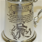 Augusta National Golf Club Pewter Golf Tankard - Made in England - Great Condition