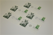 Five Bobby Jones 1981 Pinehurst First Day Covers