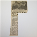 Multi-Signed with Ralph Guldahl 'Avenue of the Athletes' October 1, 1976 Dedication Ceremony Pamphlet JSA ALOA