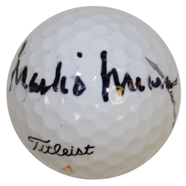 Mark OMeara Signed Masters Logo Golf Ball JSA #T66107
