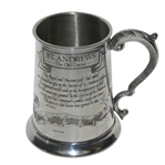 St. Andrews The Old Course Pewter Golf Tankard - Made in England