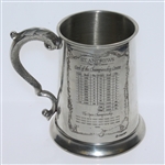 St. Andrews 'The Old Course' Pewter Golf Tankard - Made in England