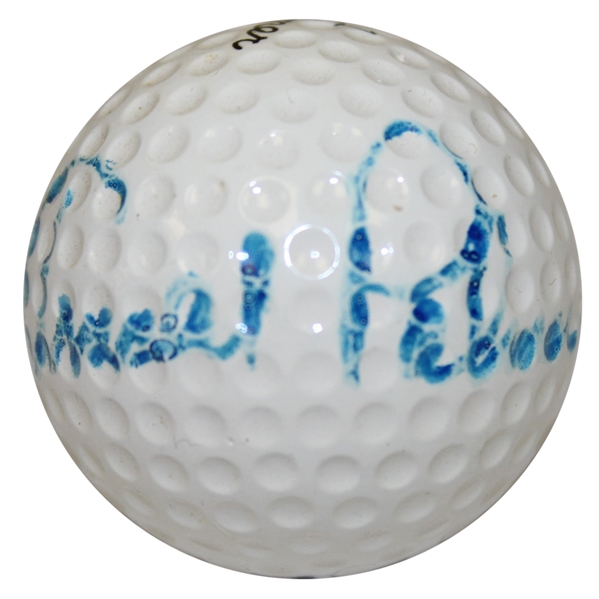 Arnold Palmer Signed Vintage Personal Logo Balata Golf Ball JSA ALOA