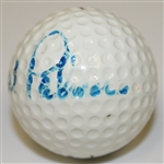 Arnold Palmer Signed Vintage Personal Logo Balata Golf Ball JSA ALOA