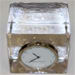 Masters Tournament 1998 CBS Glass Block Simon Pearce Clock