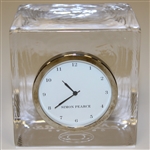 Masters Tournament 1998 CBS Glass Block Simon Pearce Clock