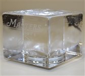 Masters Tournament 1998 CBS Glass Block Simon Pearce Clock