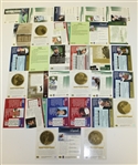 Thirty-Two Golf Cards Signed by Major Championship Winners - Nicklaus, Player, etc JSA ALOA