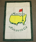 Arnold Palmer, Jack Nicklaus, & Others Signed Masters Large House Flag JSA ALOA