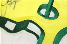Arnold Palmer, Jack Nicklaus, & Others Signed Masters Large House Flag JSA ALOA