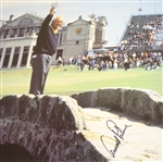 Arnold Palmer Signed 'Farewell to St. Andrews' Swilcan Bridge Photo JSA ALOA