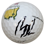 2018 Masters Champ Patrick Reed Signed Masters Logo Golf Ball JSA #U86887