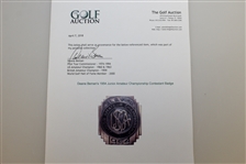 Deane Beman's 1954 Junior Amateur Championship Contestant Badge