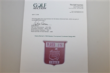 Deane Beman's 1969 Masters Tournament Contestant Badge #48 - George Archer Winner