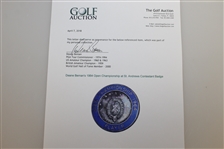 Deane Beman's 1964 Open Championship at St. Andrews Contestant Badge