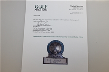 Deane Beman's 1964 World Amateur Golf Championship Contestant Badge - Rome, Italy