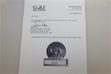 Deane Beman's 1966 US Open Championship at Olympic Club Contestant Badge