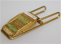 Deane Beman's 1968 WGA Contestant Badge/Money Clip