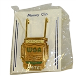 Deane Bemans 1976 Western Open Official Badge/Money Clip