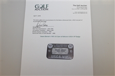 Deane Beman's 1993 US Open at Baltusrol USGA VIP Badge
