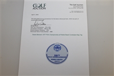 Deane Beman's 1977 PGA Championship at Pebble Beach Contestant Bag Tag