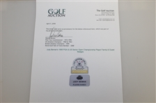 Judy Beman's 1995 PGA & US Senior Open Championship Player Family & Guest Badges