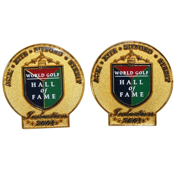 Deane Beman's 2004 World Golf Hall of Fame Induction Ceremony Pins