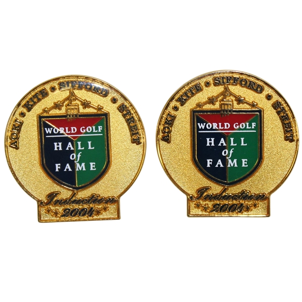 Deane Bemans 2004 World Golf Hall of Fame Induction Ceremony Pins