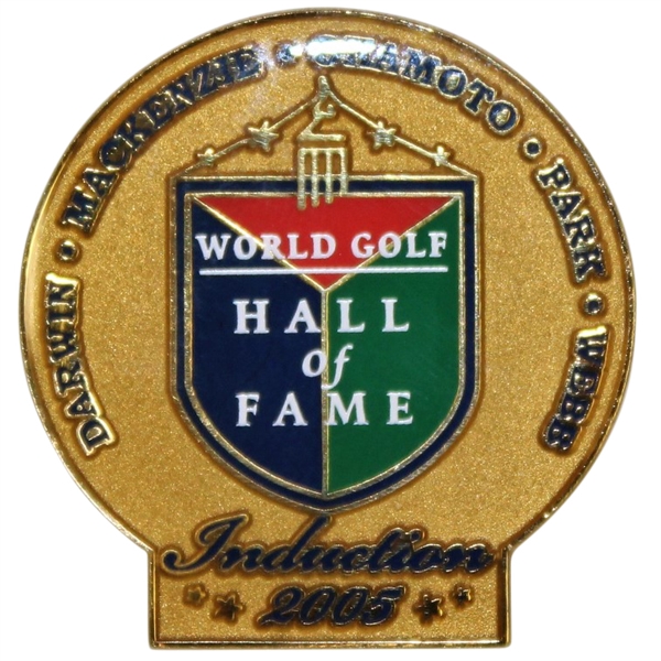 Deane Bemans 2005 World Golf Hall of Fame Induction Ceremony Pin