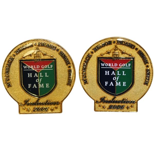 Deane Bemans 2006 World Golf Hall of Fame Induction Ceremony Pins