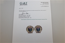 Deane Beman's 2006 World Golf Hall of Fame Induction Ceremony Pins