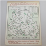 1960 Masters Tournament Friday Pairing Sheet - Deane Beman Collection