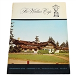 Deane Bemans 1961 The Walker Cup at The Seattle Golf Club Program 