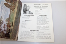 Deane Beman's 1965 The Walker Cup at The Baltimore Country Club Program 