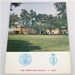 Deane Beman's 1965 The Walker Cup at The Baltimore Country Club Program 