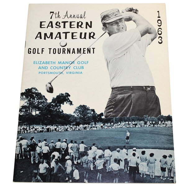 Deane Bemans 1963 The 7th Annual Eastern Amateur Tournament Program - 3rd Win