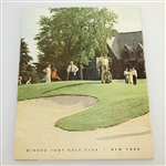 Deane Beman's 1959 US Open at Winged Foot Program & Thurs-Fri Starting Times