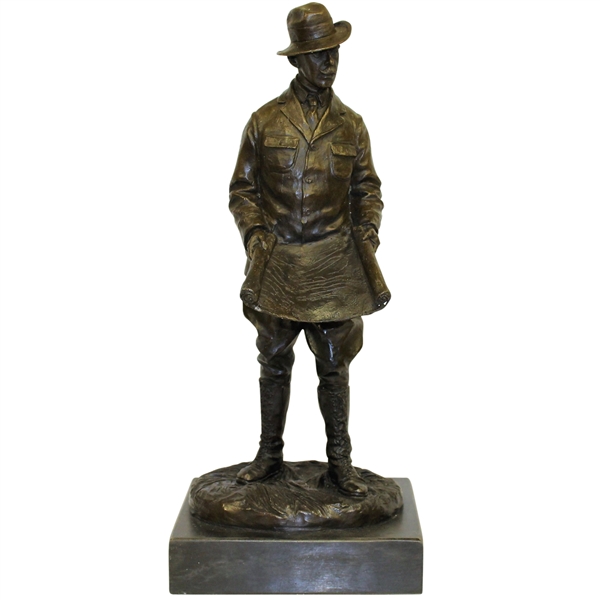 A.W. Tillinghast Bronze/Marble Statue by Ron Tunison - Stands Over a Foot Tall - 17lbs!