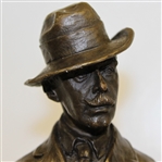 A.W. Tillinghast Bronze/Marble Statue by Ron Tunison - Stands Over a Foot Tall - 17lbs!