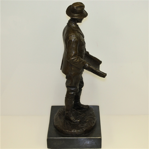 A.W. Tillinghast Bronze/Marble Statue by Ron Tunison - Stands Over a Foot Tall - 17lbs!